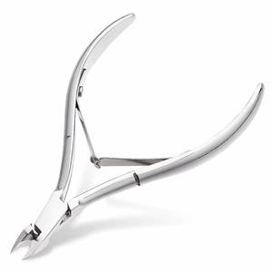 Coupe-ongles professionnel en acier inoxydable 12,5 mm à lame plate et pointe affûtée pour usage adulte - Product Image 1