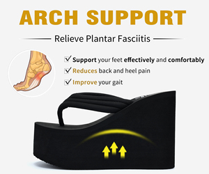 Sandalias de Plataforma con Cuña Abierta XMISTUO para <span class=keywords><strong>Mujer</strong></span>, con Espuma Viscoelástica, Antideslizantes, para Playa y Verano - Product Image 2
