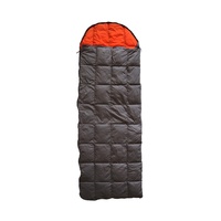 Capuche rectangulaire duvet de canard enveloppe sac de couchage taille unique camping usage extérieur 100% exportation du Bangladesh