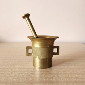 ครกและสากทองเหลืองราคาขายส่ง ครกทองเหลืองแบบใหม่ ดีไซน์สวยงาม ราคาไม่แพง - Product Image 1