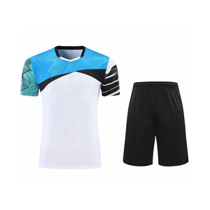 Ensemble de vêtements de tennis professionnels pour hommes, maillot de sport respirant à séchage rapide avec short assorti, léger et athlétique - Product Image 4