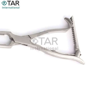 Pinzas de sujeción de huesos Kern con trinquete de 4 pulgadas, instrumentos médicos quirúrgicos para procedimientos ortopédicos, construcción duradera de acero inoxidable - Product Image 6