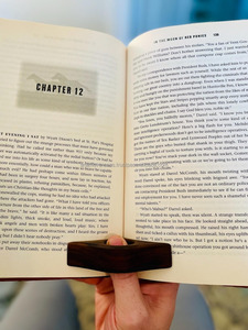 Bulk Wooden Thumb <b>Book</b> <b>Holder</b> - Durable Page <b>Holder</b> for <b>Readers</b>, Students, and Office Use - Product Image 5