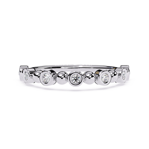 Bijoux Loista avec bague en diamant cultivé en laboratoire certifié IGI, plaquée rhodium, bague de mariage, bijoux en or 18 carats, bijoux en diamant faits à la main - Product Image 1