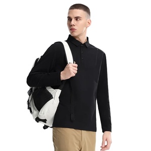 Camisas Polo de Primera Calidad (Tallas M-4XL) para Hombre, Tallas Grandes, Cuello Alto, Sin Arrugas, Deportivas, para Otoño, Primavera, Trabajo y Oficina - Product Image 6