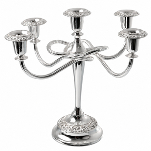 5 Arms <b>Brass</b> Candelabra Gold Metal <b>Candlestick</b> <b>Holder</b> Bulk Wholesale for Luxury Wedding Table Centerpiece and Romantic Events - Product Image 6