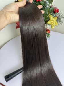 Precio al por mayor Remy Bulk Extensiones de cabello doble y simple Extensiones de cabello natural, onda profunda, Extensiones de cabello humano - Product Image 2