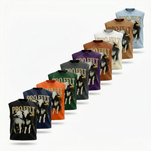 ผู้ผลิตเสื้อผ้าตามสั่ง ขายส่งเสื้อกล้ามผ้าฝ้ายลำลอง สตรีทแวร์ พิมพ์ลายตามสั่ง เสื้อกั๊กแฟชั่นฤดูร้อนสุดฮิต - Product Image 1