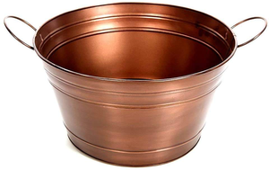 Mini Cubetera de Metal con Acabado Liso, Enfriador de Botellas de Vino, Cubitera para Bar y Hotel - Product Image 2