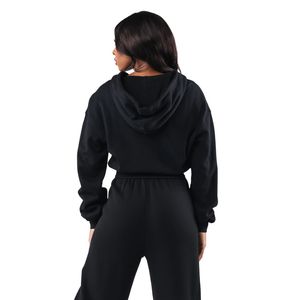 Fleece Zip <b>Jacket</b> Women's Black Full Zip Hoodie Long Sleeve Warm Casual <b>Workout</b> Gym Soft Lightweight Sweatshirt <b>Jacket</b> - Product Image 6