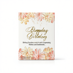 Cartes de vœux d'anniversaire avec des fleurs fraîches pour exprimer des vœux et des sentiments - Product Image 2