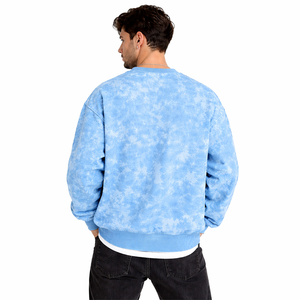 Unisex Custom Printed Acid Washed <b>Sweatshirt</b> Oversized Fit Crewneck Pullover Premium Quality Streetwear Apparel Bulk Supplier - Product Image 4