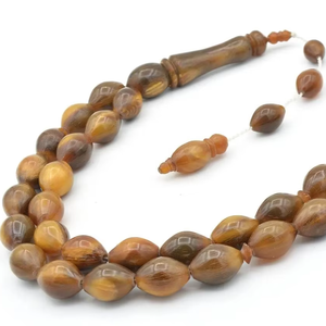 Tasbih de Cuerno de Búfalo de Calidad Perfecta, Estilo Lujoso, Nuevo Producto, Cuentas de Tasbih, Regalos Musulmanes, Contador Islámico con Cuentas - Product Image 1