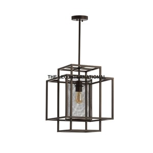 Lámpara de Techo de Estilo Americano, de Lujo Ligero y Sencilla, para Comedor y Sala de Estar, Instalación Colgante de Metal - Product Image 6