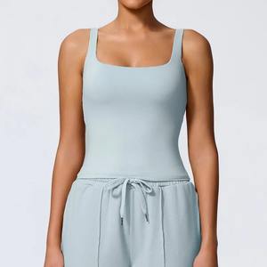 Camiseta Deportiva de Yoga para Mujer, de Secado Rápido, para Gimnasio, Top Ajustado para Correr, Ropa Interior Deportiva con Espalda en U - Product Image 5