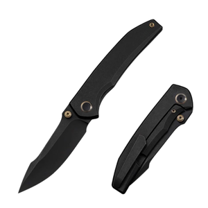 Couteaux pliants portables pour l'extérieur avec système de verrouillage sécurisé et design de poignée confortable pour le camping, la randonnée et la pêche - Product Image 1
