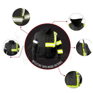 Vêtements de travail, vestes de travail quotidiennes, polyester respirant, haute visibilité, tissu doux et durable pour hommes, tenue professionnelle pour chantier - Product Image 5
