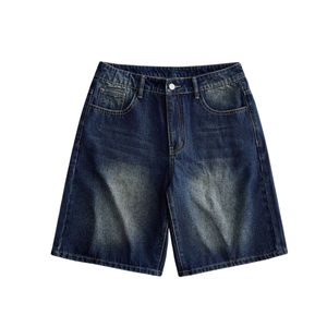 Shorts de Mezclilla Negros con Pedrería Personalizados para Hombre, Jeans Brillantes de Lujo, Estilo Urbano, Holgados, Moda de Verano, OEM, ODM, Venta al Por Mayor - Product Image 5