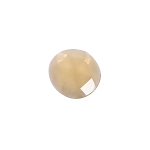 Piedra Preciosa de Cuarzo Ahumado Natural, Corte Rosa de 24x22 mm, 21.15 Quilates, Piedra Preciosa Natural de la Mejor Calidad para Joyería - Product Image 4