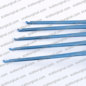 Punzón de Titanio Azul Ferris Smith Kerrison Rongeur de 1mm a 5mm con Punta Afilada para Neurocirugía y Cirugía de Columna Vertebral - Product Image 4