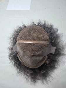 Perruque complète en cheveux humains bruts 100% naturels avec cheveux indiens bouclés Remy - Product Image 2