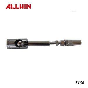 Wood Mounted Adjustable SwageLess Cable Fitting With Hex Tensioner - Product Image 6