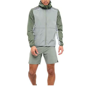 Chaqueta Deportiva Ligera para Hombre de Excelente Calidad al por Mayor 2026, con Pantalones Cortos, para Entrenamiento al Aire Libre, Fitness y Jogging - Product Image 2
