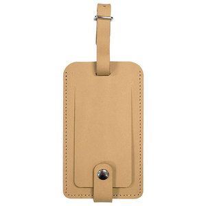 Etiquetas de equipaje de cuero de alta calidad personalizadas con logotipo y color a medida - Product Image 1