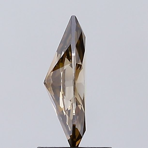 Diamante Cultivado en Laboratorio de 1.06 Ct, Corte Marquesa, Color Marrón Fantasía, Claridad VVS2 - Product Image 3