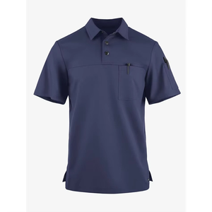 2026 Wholesale V-Neck Top Jogger Nursing <b>Scrubs</b> Sets Women Men's Stretch Breathable Hospital Medical Custom Beauty Salon - Product Image 3