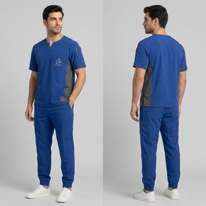 Traje quirúrgico premium hecho de tela suave y transpirable para mayor comodidad durante todo el día en hospitales, clínicas, laboratorios y entornos sanitarios. - Product Image 6