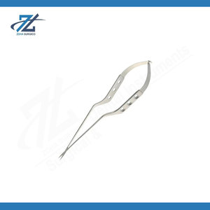 Micro-ciseaux Yasargil de haute précision, forme baïonnette, instrument chirurgical, acier inoxydable de qualité, outil microchirurgical réutilisable - Product Image 3