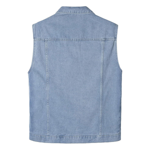 Gilet de mode urbaine unisexe, coupe oversize sans manches, en tissu premium, personnalisable avec votre marque - Product Image 2