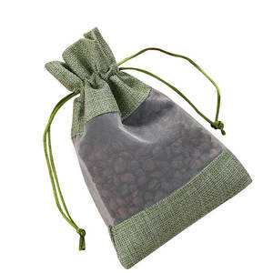 Personalized Jute Jewelry Bags <b>Small</b> Size with Branding Options for Business Promotion - Product Image 5