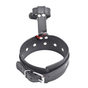 ชุดสายรัดหนังกันน้ำสำหรับ BDSM พร้อมกุญแจมือ ปลอกคอ และตัวเชื่อมต่อ - Product Image 3