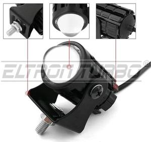 Phare LED anti-brouillard 18W mini pour moto, scooter, projecteur, alimentation CC universelle, fabriqué en Inde - Product Image 3
