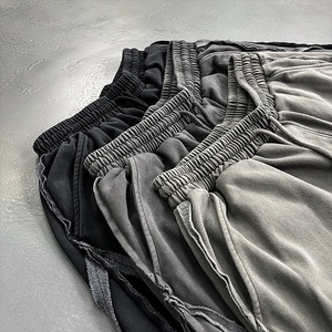 Pantalones Cortos Deportivos de Felpa Francesa 100% Algodón 305 g/m² para Hombre, con Logotipo Personalizado, Pantalones Cortos Deportivos de Verano de Alta Calidad - Product Image 1