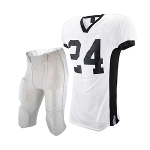 Nuevo Conjunto de Uniforme de Fútbol Americano, Manga Corta, Spandex, Poliéster, Nombre del Equipo, Número Personalizado - Product Image 6