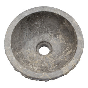 อ่างล้างหน้าหินอ่อนธรรมชาติรูปทรงเพรียวบางสำหรับใช้ภายใน - Product Image 3