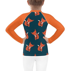 Horsekraft vêtements équestres vêtements de sport pour enfants haut à manches longues séchage rapide Sublimation couche de base imprimée pour chemises d'équitation - Product Image 2