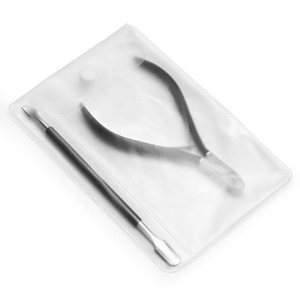 Coupe-cuticules professionnel en acier inoxydable à lame courbée, outil de manucure et pédicure, soin des ongles - Product Image 6