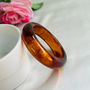 Brazaletes Modernos Artísticos de Resina Epoxi con Patrones de Espirales Únicos, Joyería de Moda Ligera Hecha a Mano para Venta al por Mayor y al Detal - Product Image 2
