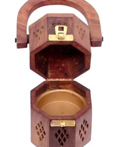 CONSIDER 2025 New Wood Mother of Pearl Bakhoor Burner Ncense Madhkan Burner Arabic Oud Burner for <b>Home</b> Fragrance for Ramadan - Product Image 1