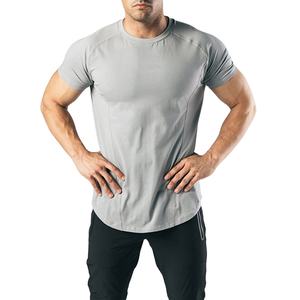 Ropa deportiva transpirable poliéster Spandex Fitness deportes hombres camisetas 2026 - Product Image 1