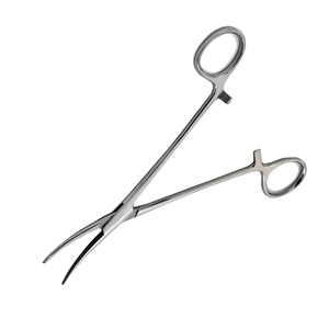 Pinzas Hemostáticas Curvas para Bloqueo de Arterias, Manuales, de Alta Calidad, para Uso Quirúrgico y Dental, con Punta Dentada - Product Image 3