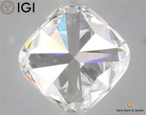 เพชรทรงคุชชั่น พร้อมใบรับรอง IGI น้ำหนัก 3.00 กะรัต เพชร CVD ผลิตในห้องปฏิบัติการ ความสะอาดระดับ VS1 สี E สำหรับจี้หรูหราอันน่าทึ่ง - Product Image 5