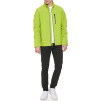 Vestes d'hiver personnalisées pour hommes, uniformes coupe-vent en softshell avec fermeture éclair, manteau de randonnée long imperméable avec doublure en mesh