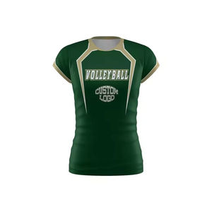 เสื้อวอลเลย์บอลชาย โพลีเอสเตอร์ 100% คอวี แห้งเร็ว น้ำหนักเบา ระบายอากาศได้ดี เสื้อกีฬาทีม ชุดยูนิฟอร์ม โลโก้สั่งทำได้ - Product Image 1