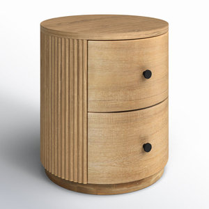 Table de chevet en acacia moderne Design naturel - Product Image 5