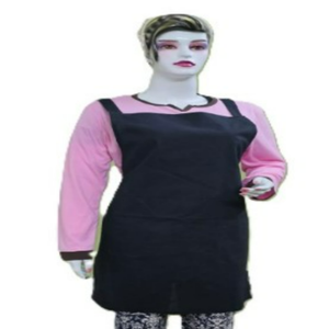 100%Organic Cotton Sleeveless Bib <b>Apron</b> with Custom Logo Printed <b>White</b> Classic Style Eco-Friendly Adjustable <b>Apron</b> for Wholesale - Product Image 4